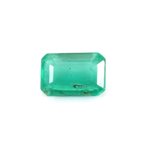Smaragd zum Crimpen, rechteckiger Smaragdschliff 3-6 x 6-8mm x 1St